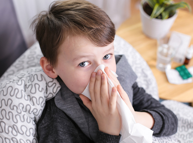 remedios para la gripe en niños