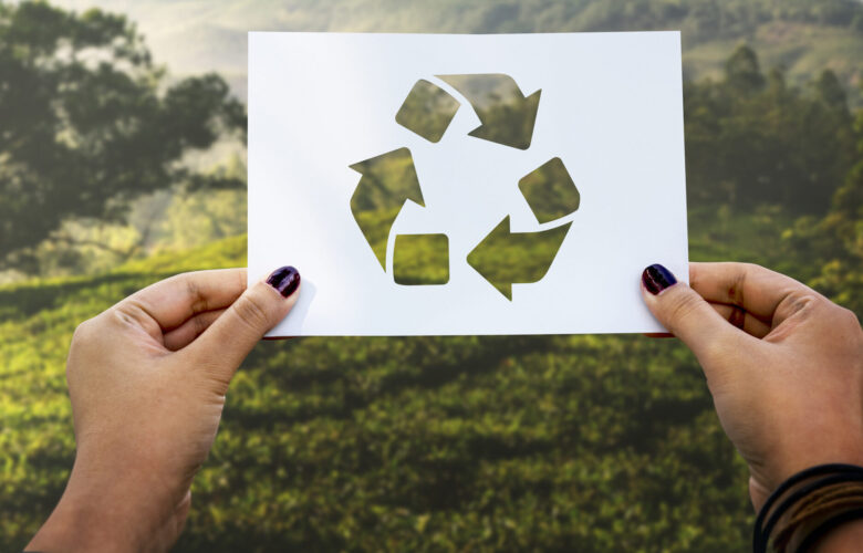 Papelería reciclada