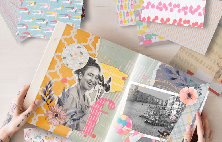 Collage de una revista