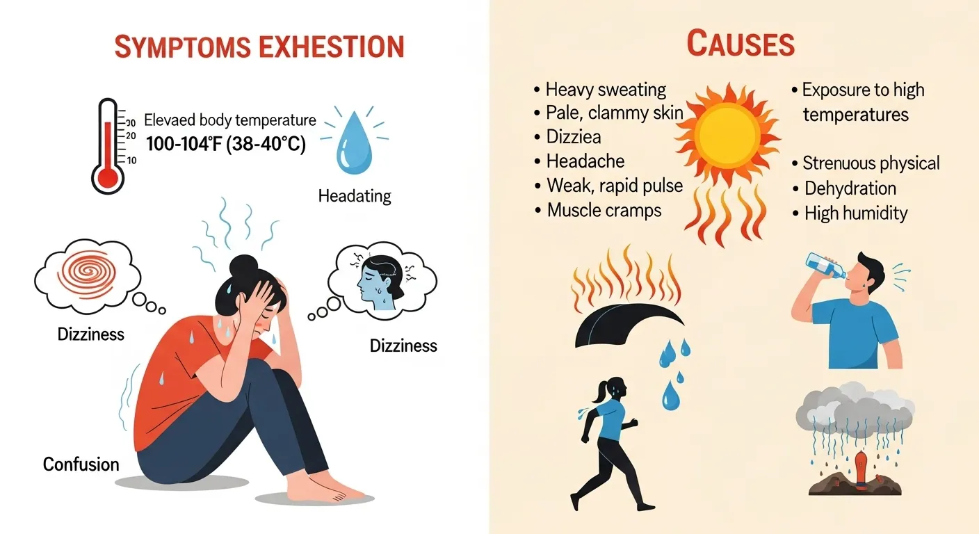 Agotamiento por calor: Síntomas y causas