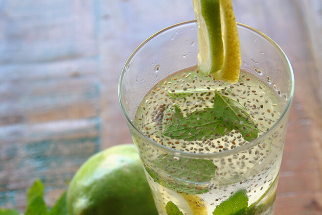 superalimentos - chia con limón