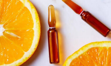 vitamina c con naranjas